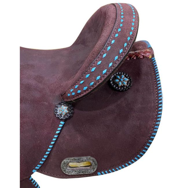 Circle S Fast Lane Barrel Style Saddle - 15 Inch #4
