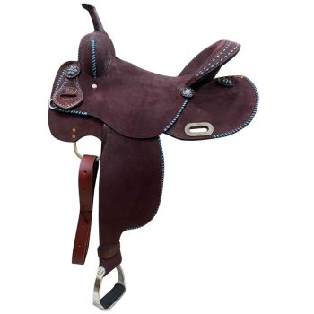 Circle S Fast Lane Barrel Style Saddle - 15 Inch