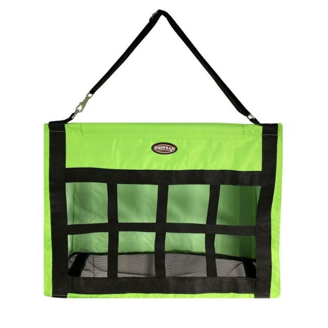 Showman Heavy Duty Cordura Hay Feeder with Bar Top #4