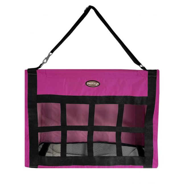 Showman Heavy Duty Cordura Hay Feeder with Bar Top #5