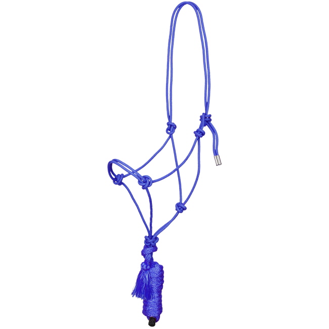 Showman Premium Cowboy Knot Halter with Lead #5