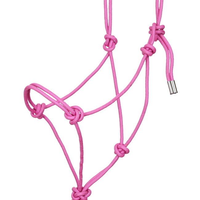 Showman Premium Cowboy Knot Halter with Lead #8