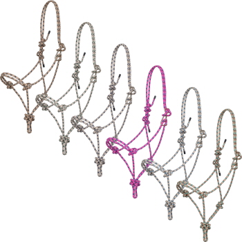 Showman Premium Diamond Quick-Tie Cowboy Knot Halter