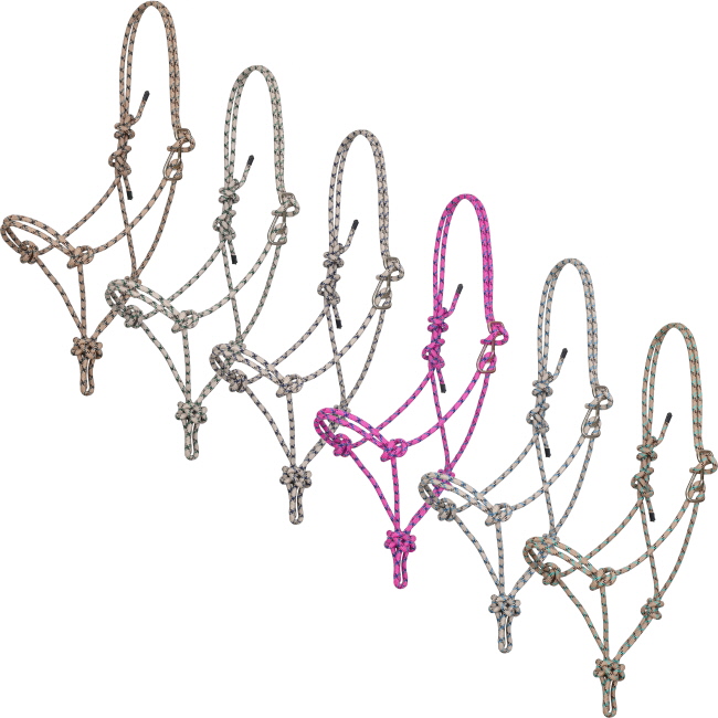 Showman Premium Diamond Quick-Tie Cowboy Knot Halter