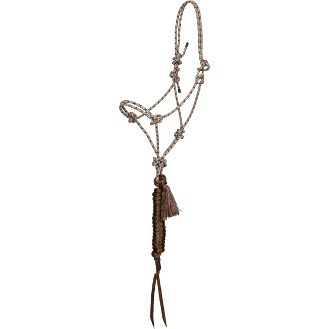 Showman Premium Diamond Quick-Tie Cowboy Knot Halter with Lead #2