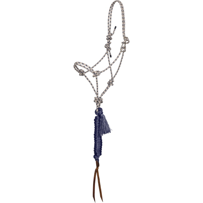Showman Premium Diamond Quick-Tie Cowboy Knot Halter with Lead #4