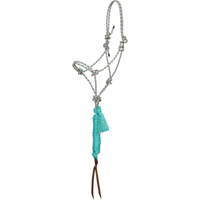 Showman Premium Diamond Quick-Tie Cowboy Knot Halter with Lead #6