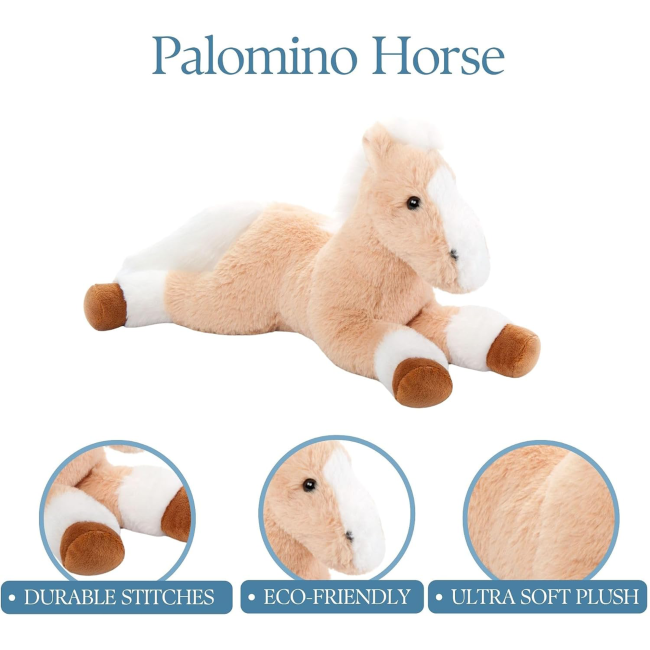 Wild Onez Barnyard by Zoologee - 16" Palomino Floppy Horse #3