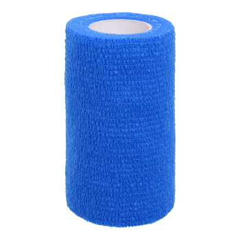 4" x 5 Yard Cohesive Bandage - Blue