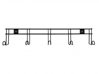 Wall Mount Tack Bar With 5 Hooks