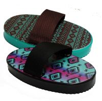Molded plastic Navajo print curry