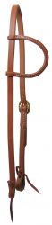 Showman single buckle sliding one ear headstall