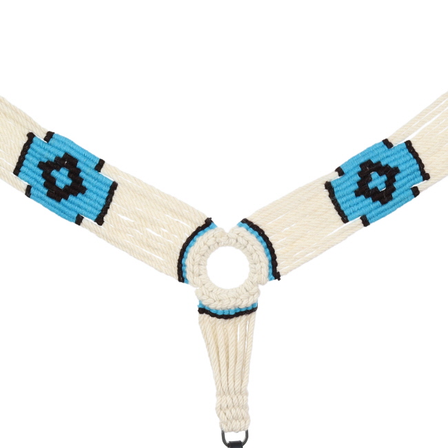 Showman Mohair Wool Multi Strand Southwest Design Breastcollar #2