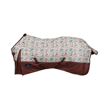 Showman Western Whimsy 1200D Waterproof and Breathable Turnout Blanket - Mini/Foal (36" - 40")