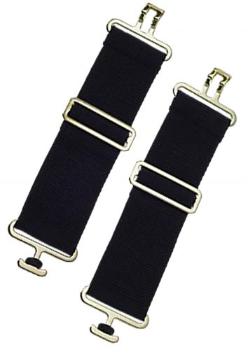 Showman Belly Surcingle Extender Straps. Sold in pairs of two