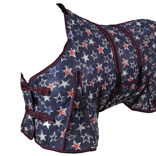 Showman Star-Spangled Mesh Fly Sheet - Small Pony&#47;Weanling (42" - 46") #2