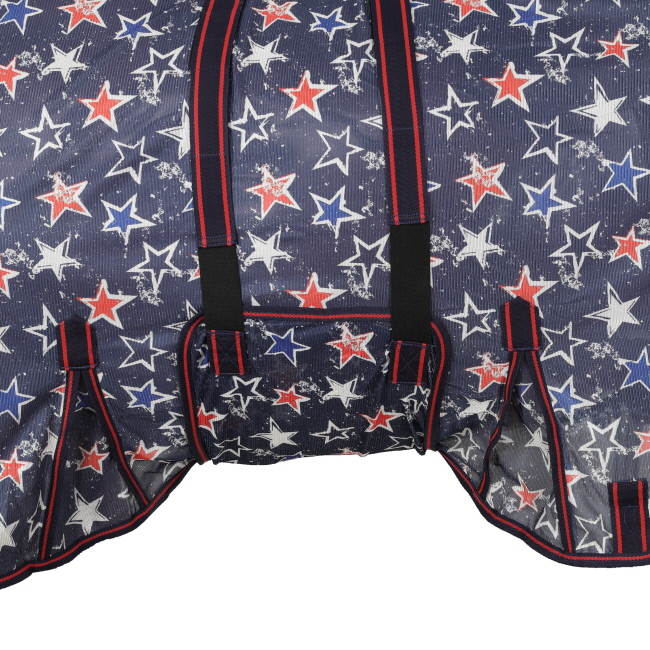 Showman Star-Spangled Mesh Fly Sheet - Small Pony&#47;Weanling (42" - 46") #3