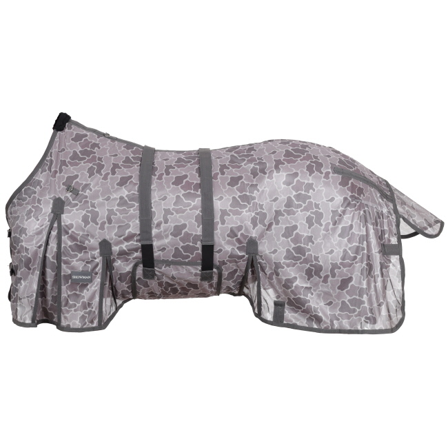 Showman Retro Camo Mesh Fly Sheet with Detachable Neck Cover #2