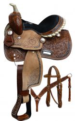 10" Double T Pony saddle set