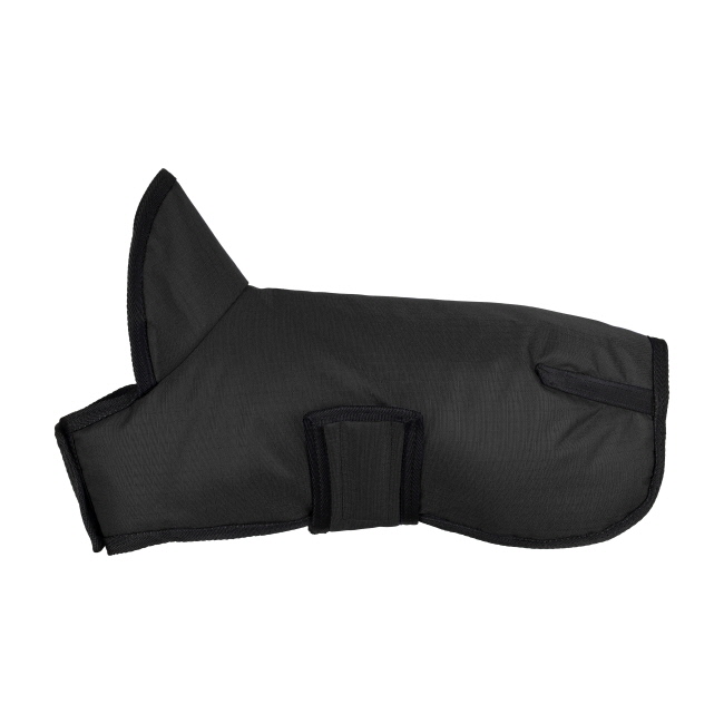 Showman Trail Tough 600D Black Dog Coat with Hood - Medium