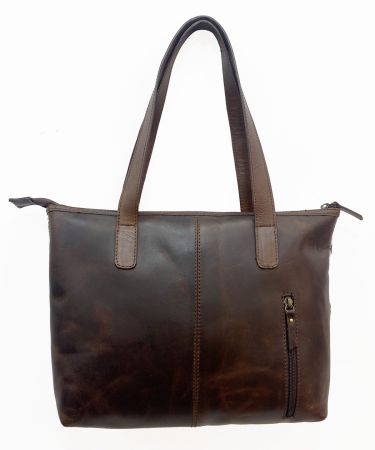 Klassy Cowgirl Leather Conceal Carry Handbag with diamond pattern hair on cowhide #2