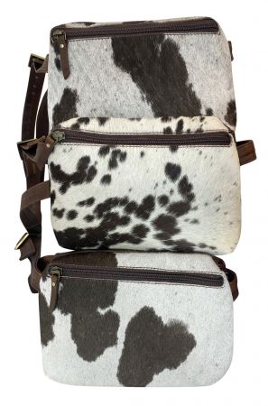 Klassy Cowgirl Leather Hair on Cowhide crossbody bag #3