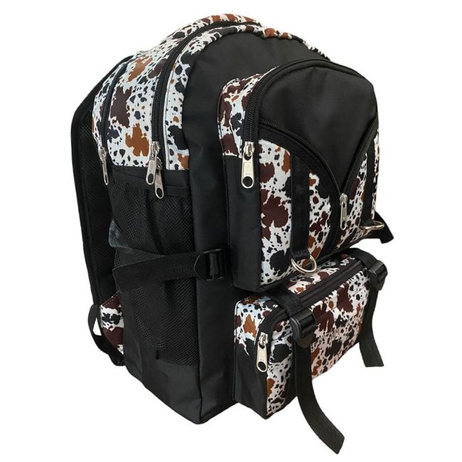 Showman Cow Print Tactical Backpack #2
