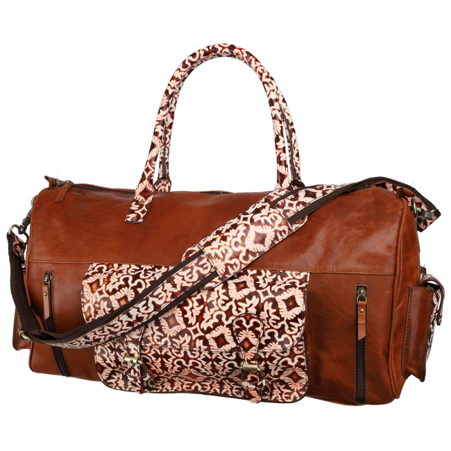 Klassy Cowgirl High Plains Leather Duffel Bag #2