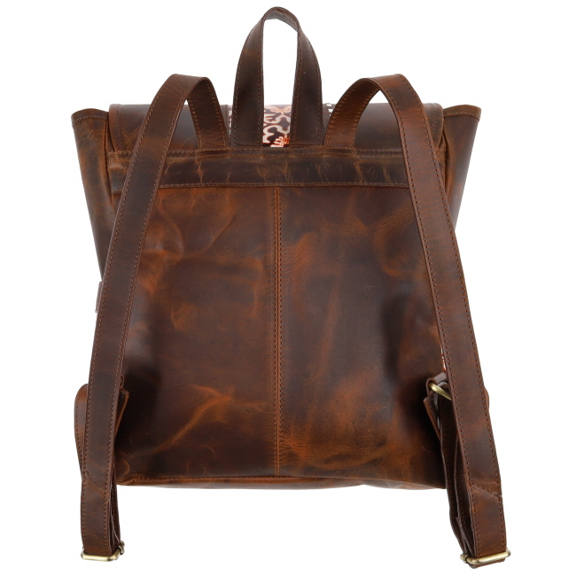 Klassy Cowgirl High Plains Leather Backpack Bag #3