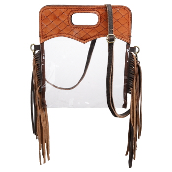 Showman Tassel & Tool Clear Crossbody Bag