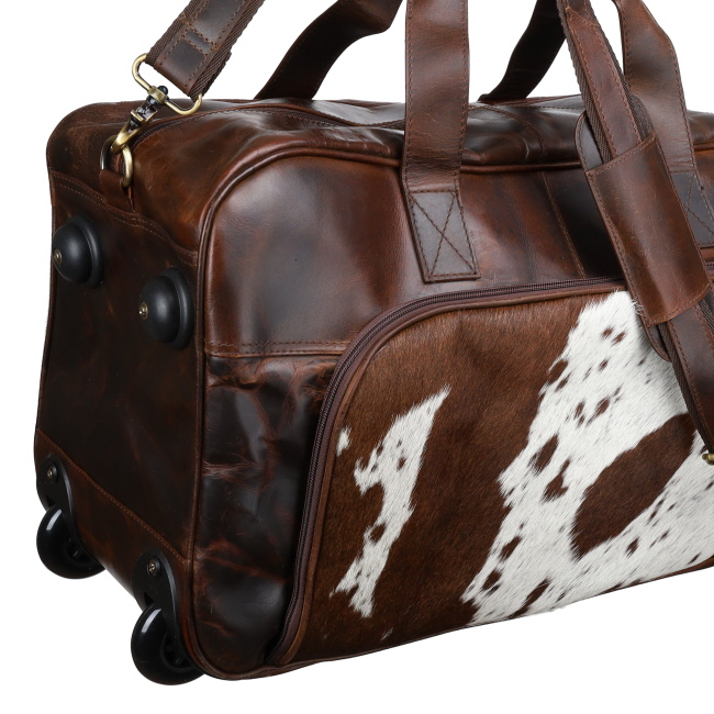 Klassy Cowgirl Western Luxe Rolling Duffel #3