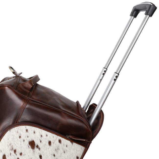 Klassy Cowgirl Western Luxe Rolling Duffel #5