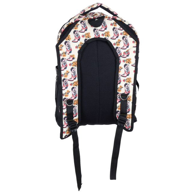Showman Boots in Bloom Tactical Backpack #4