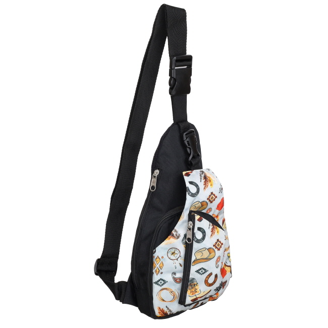 Showman Wild West Sling Crossbody Backpack #2