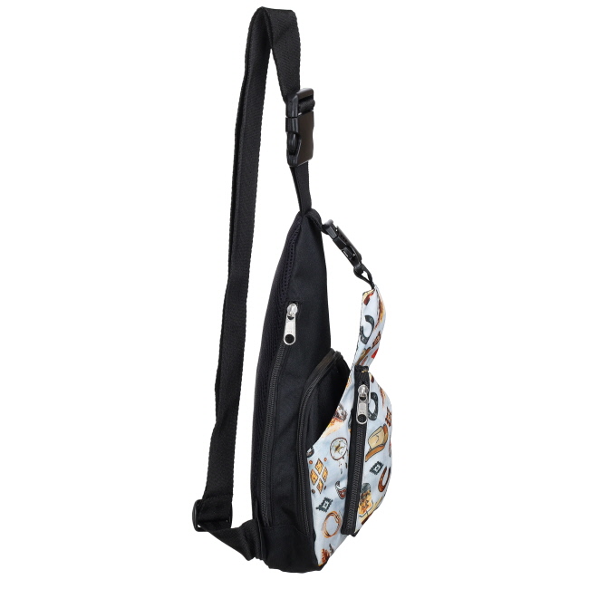 Showman Wild West Sling Crossbody Backpack #3