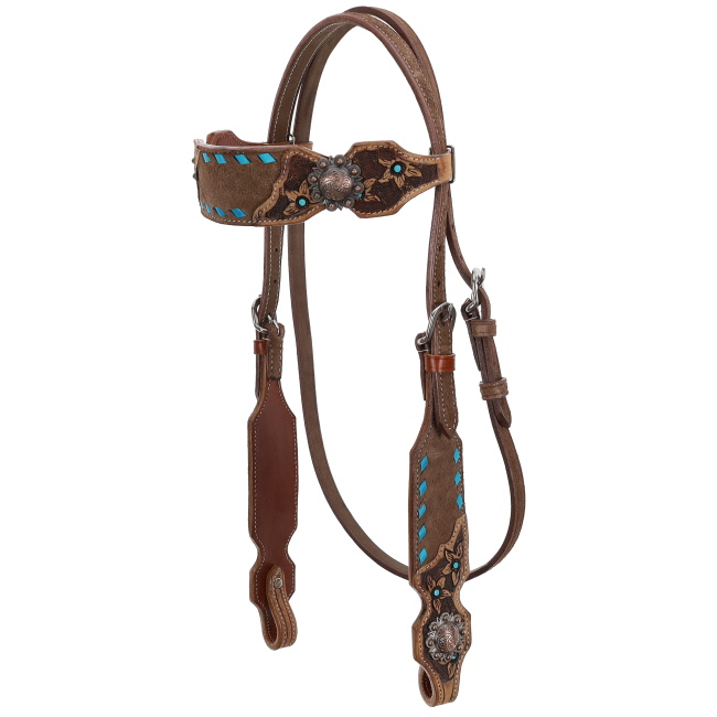 Showman Cocoa Creek Browband Headstall and Breastcollar Set #2