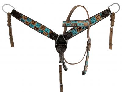 Klassy Cowgirl Argentina Cow Leather Louis Vuitton One Ear Headstall a