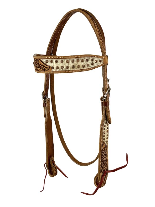 Showman Floral Frontier Browband Headstall and Breastcollar Set #3