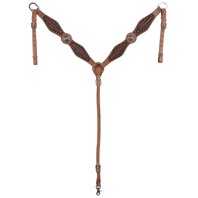 Showman Silverwing Browband Headstall and Breastcollar Set #3
