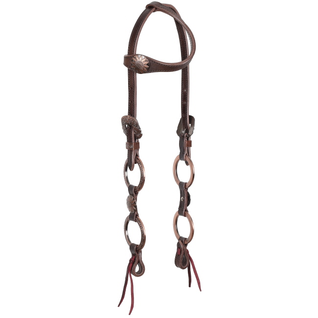 Showman Sunflower Ring One Ear Headstall and Breastcollar Set #2