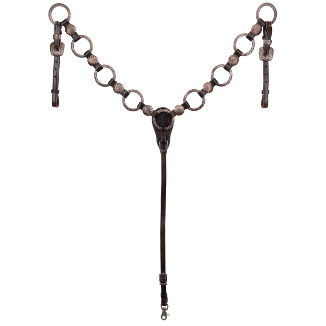 Showman Sunflower Ring One Ear Headstall and Breastcollar Set #3