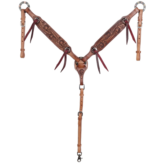 Showman Petal Trail Browband Headstall and Breastcollar Set #3
