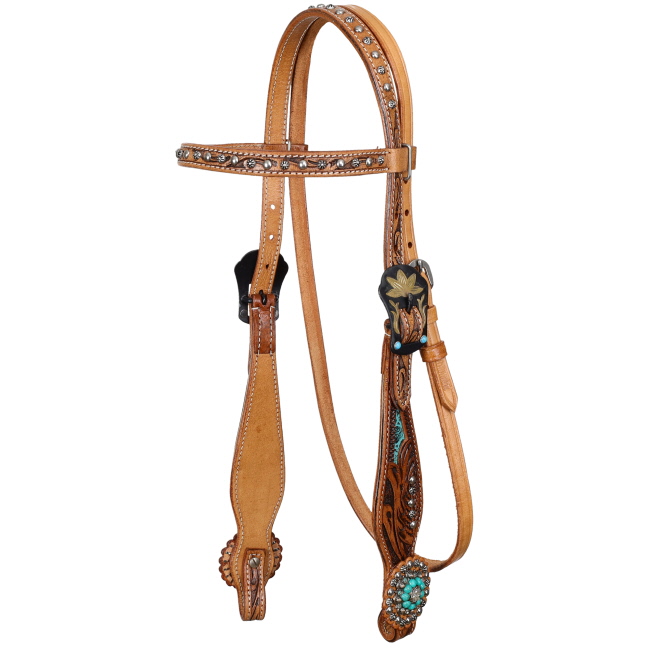 Showman Everglade Browband Headstall and Breastcollar Set #2
