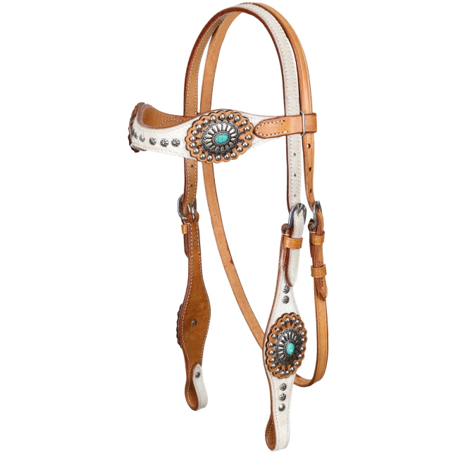 Showman Southern Belle Browband Headstall and Breastcollar Set #2