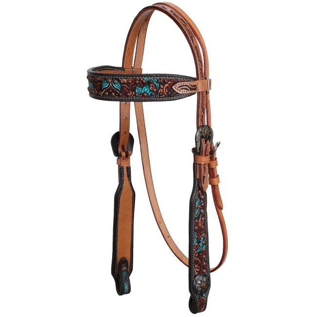 Showman Laurel Browband Headstall and Breastcollar Set #2