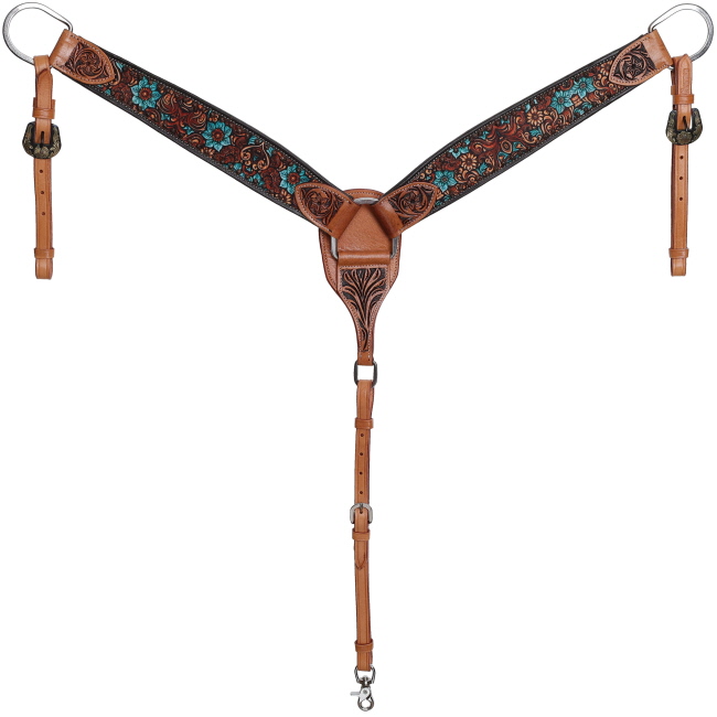 Showman Laurel Browband Headstall and Breastcollar Set #3