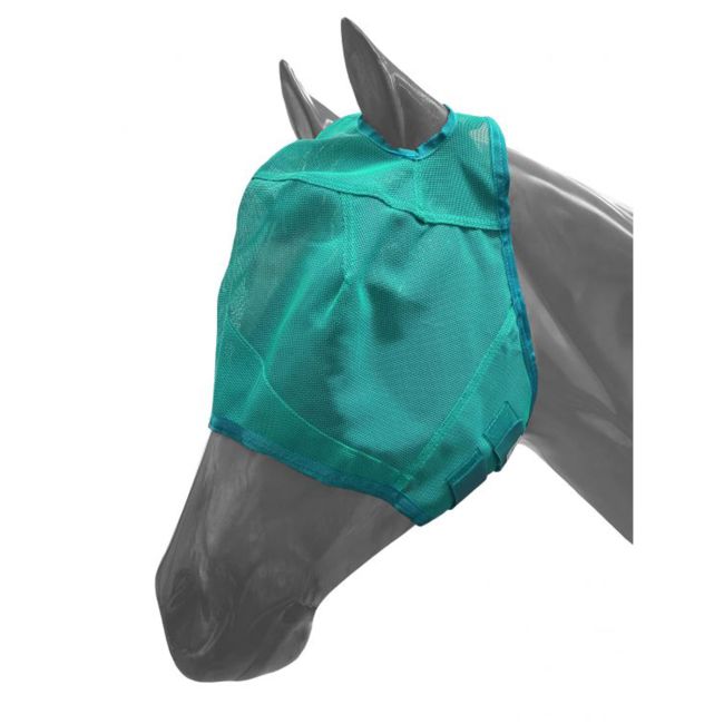 Showman Mesh Rip Resistant Pony Size Fly Mask No Ears with Velcro Closure #6