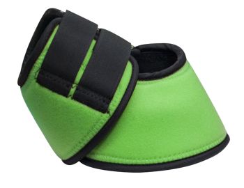 Showman No turn neoprene bell boots with double Velcro closure #2