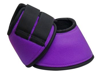 Showman No turn neoprene bell boots with double Velcro closure #5