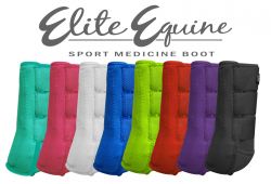 Showman Elite Equine Sport Medicine Boot. Sold in pairs